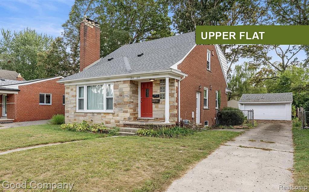 855 Leroy Street, Ferndale, MI 48220 — front exterior