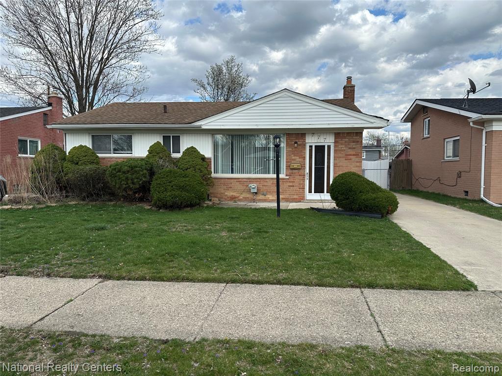 777 Rahn Street, Westland, MI 48186 — front exterior