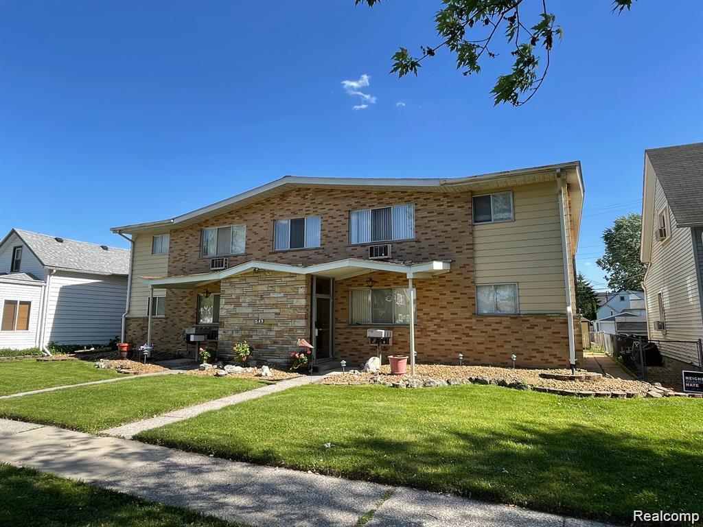 549 Unit 8 Elm Street, Wyandotte, MI 48192 — front exterior