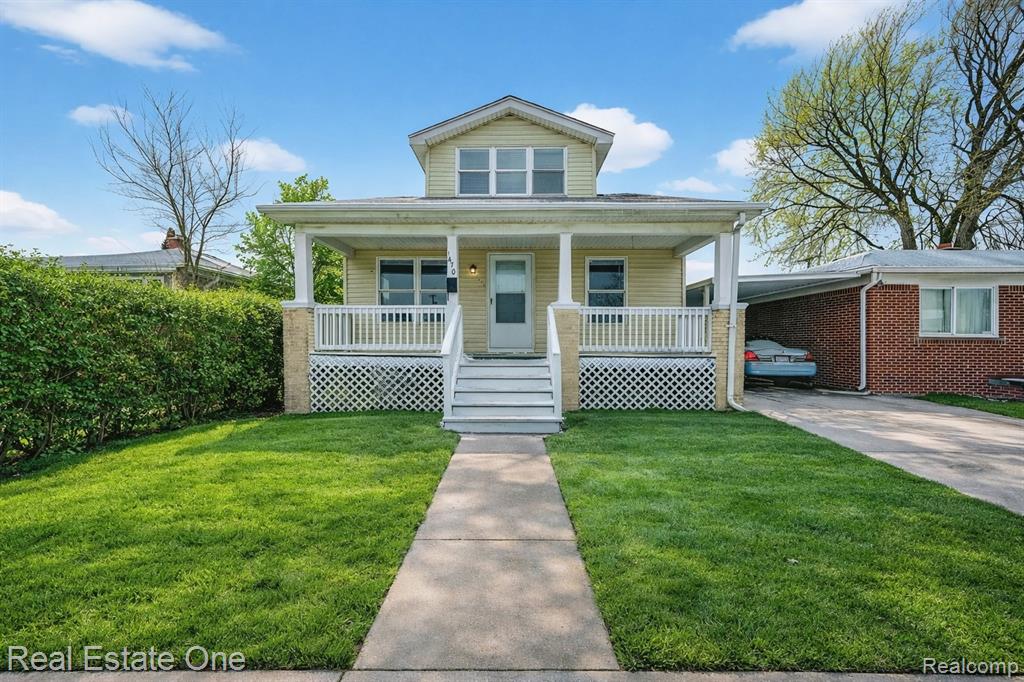 1470 Ferris Avenue, Lincoln Park, MI 48146 — front exterior