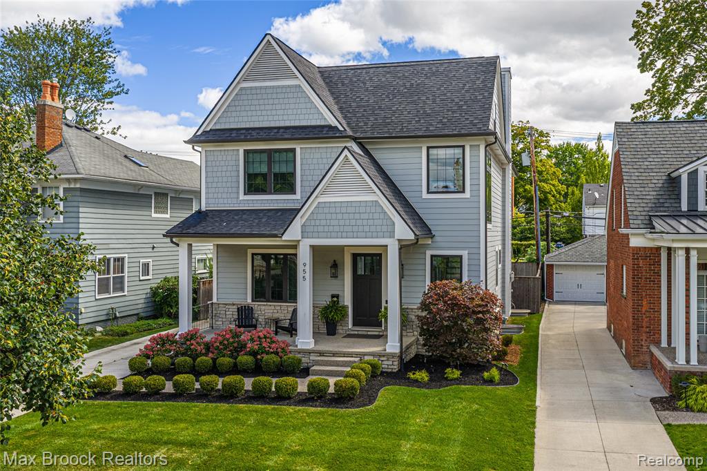 955 S BATES Street, Birmingham, MI 48009 — front exterior