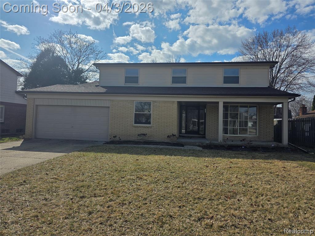 45193 Quaker Hill Drive, Canton, MI 48187 — front exterior