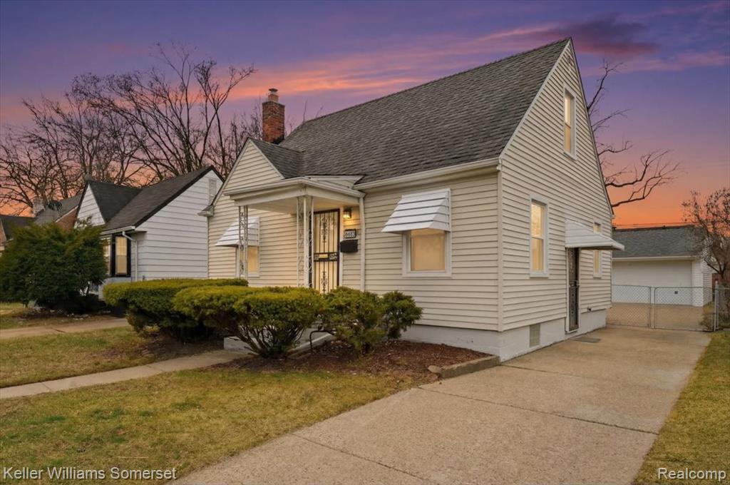 19943 Monte Vista Street, Detroit, MI 48221 — front exterior