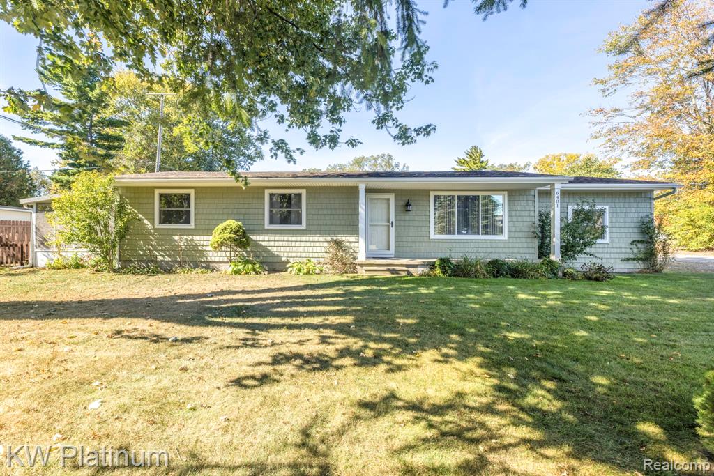 6481 Lakeshore Road, Burtchville, MI 48059 — front exterior