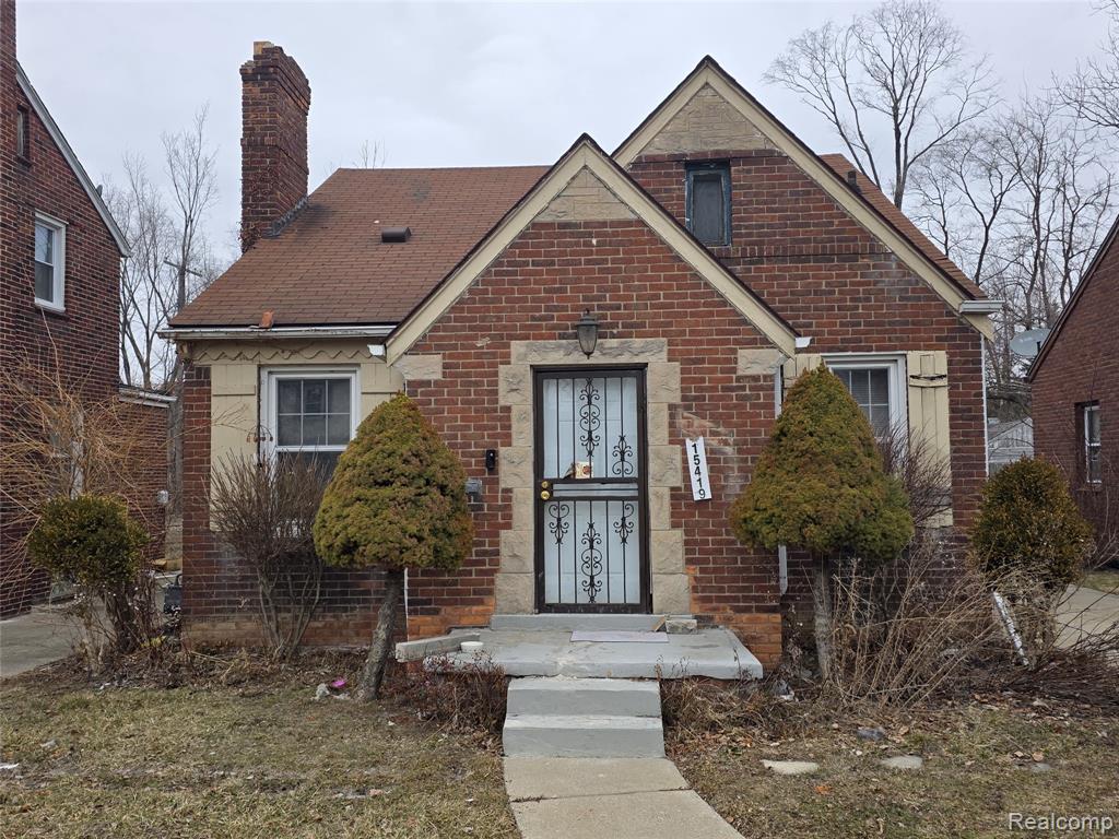 15419 Young Street, Detroit, MI 48205 — front exterior