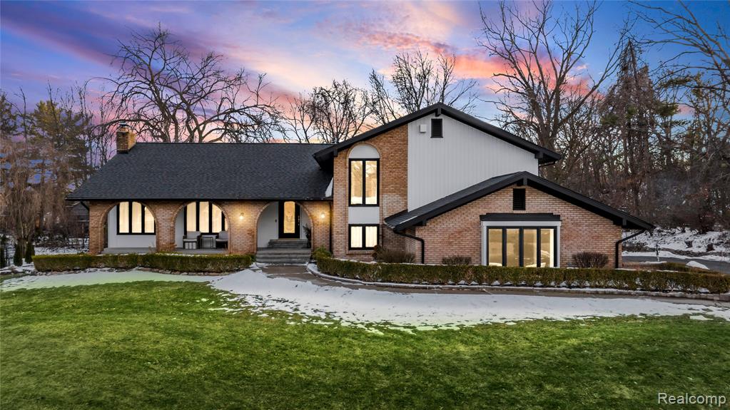 3681 Maxwell Court, Bloomfield Hills, MI 48301 — front exterior