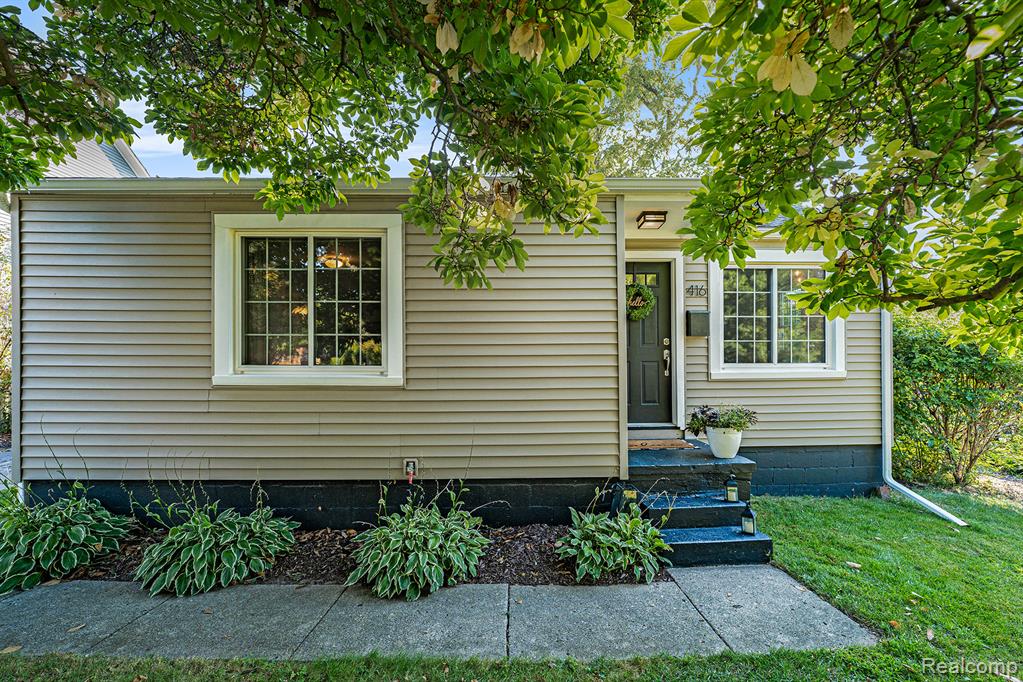 416 N Sheldon Road, Plymouth, MI 48170 — front exterior