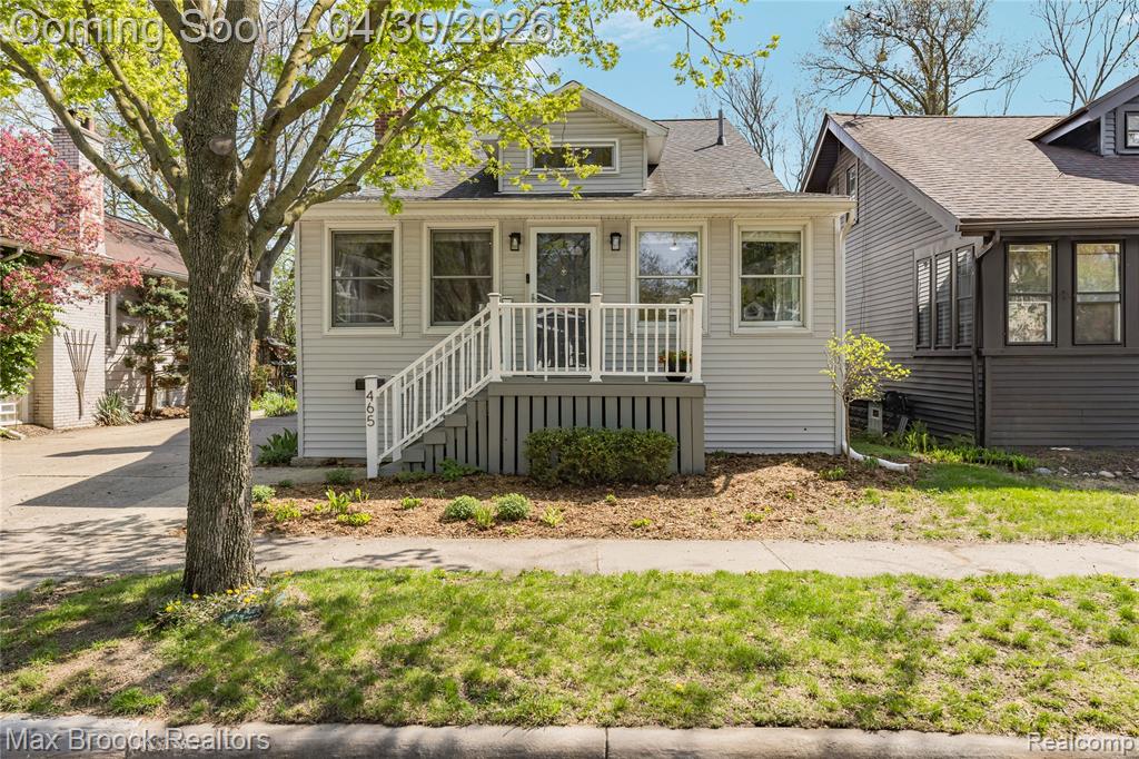 465 Pearson Street, Ferndale, MI 48220 — front exterior