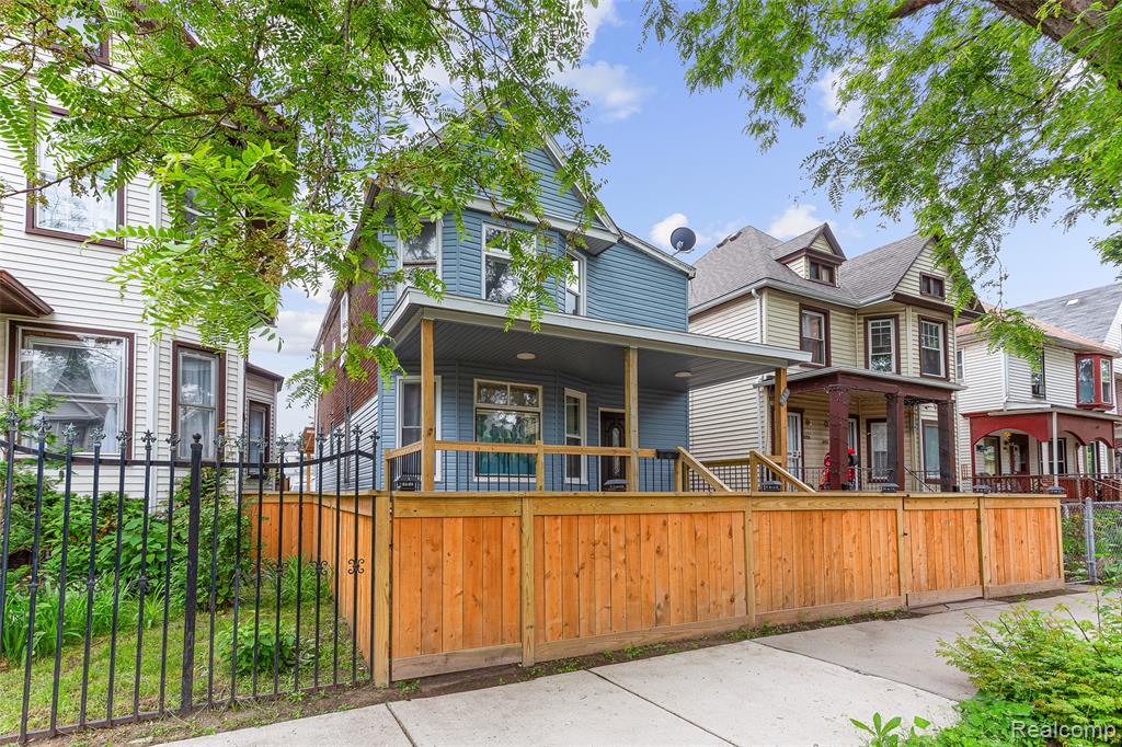 5839 McMillan Street, Detroit, MI 48209 — front exterior