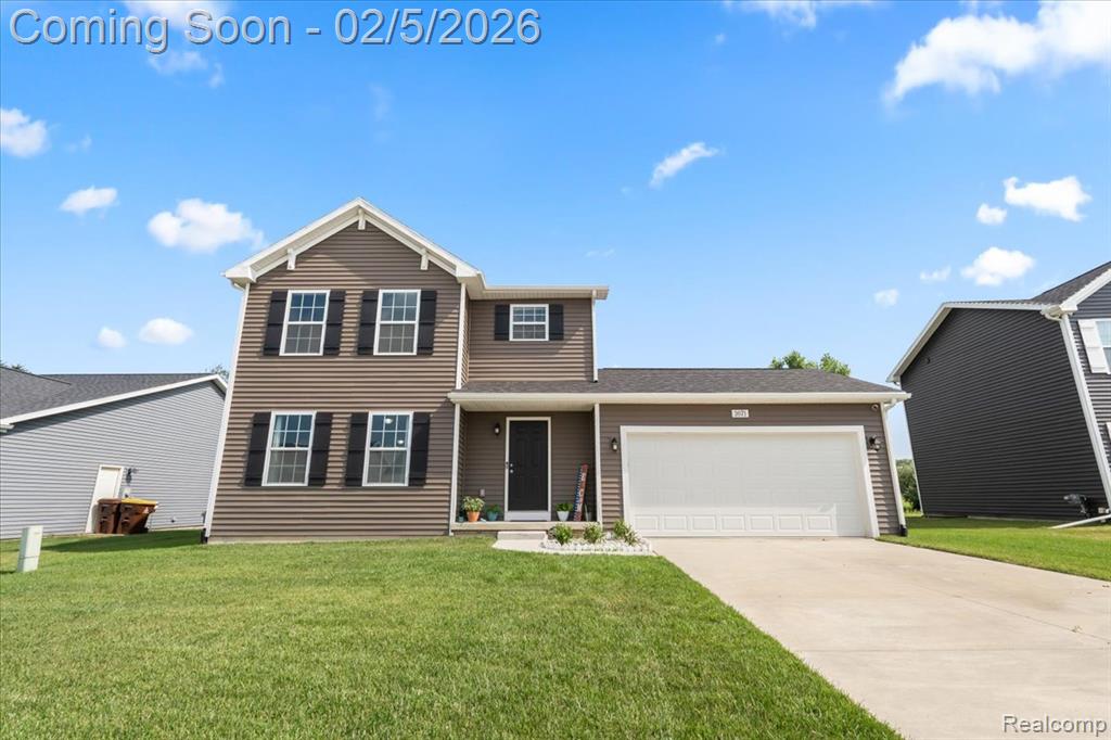 3071 Ivy Wood, Howell, MI 48855 — front exterior