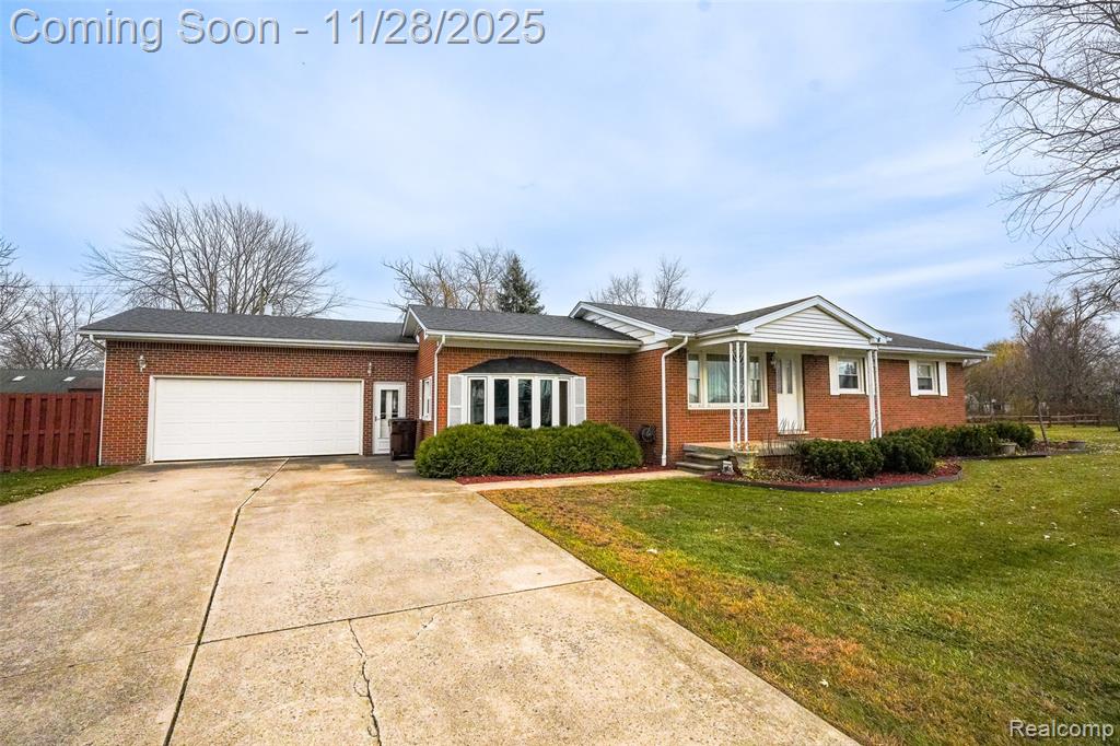 8778 Redwood Drive, Monroe, MI 48162 — front exterior