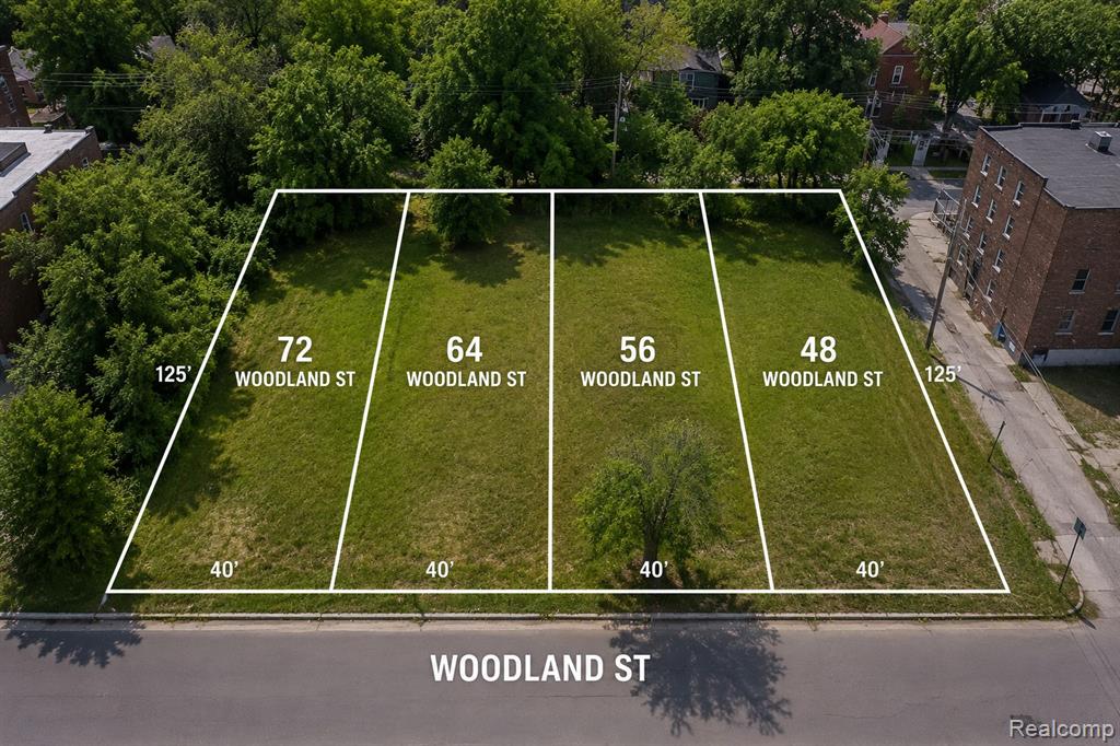 72 Woodland Street, Detroit, MI 48202 — front exterior