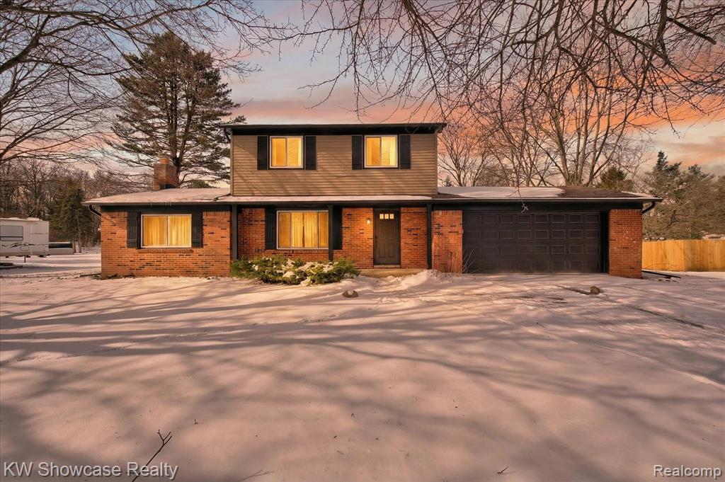 3351 Harvey Lake Road, Highland, MI 48356 — front exterior
