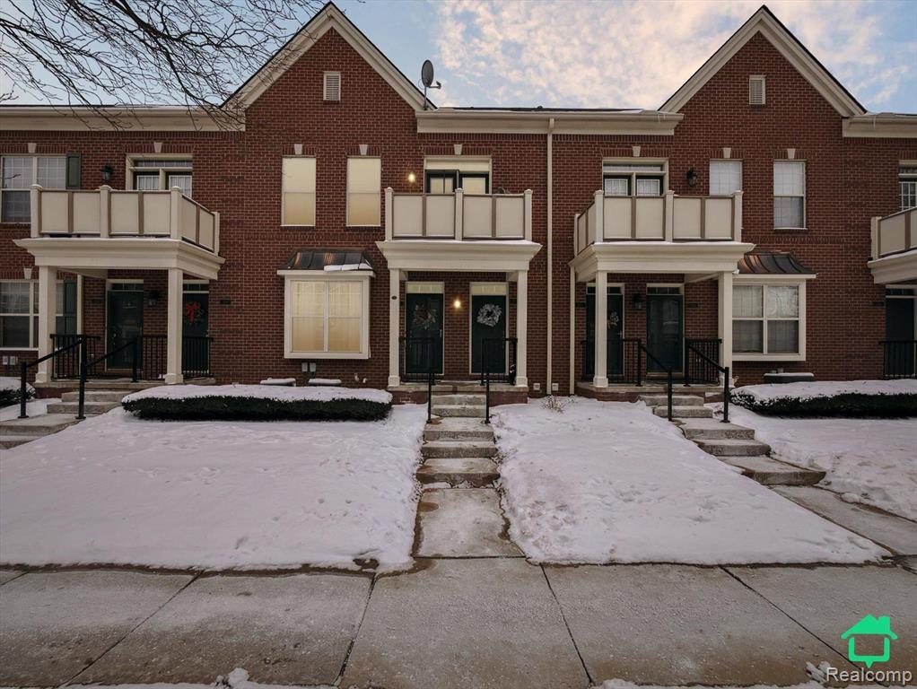 1166 Fountain View Circle, South Lyon, MI 48178 — front exterior