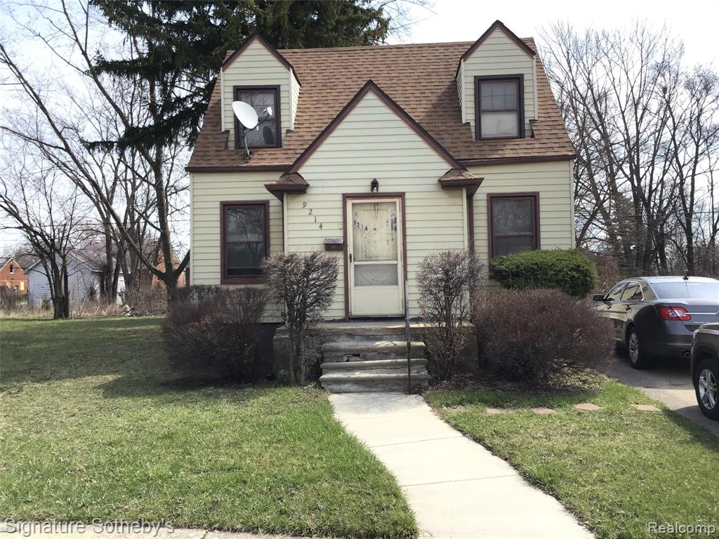 9214 HAYES Street, Detroit, MI 48213 — front exterior