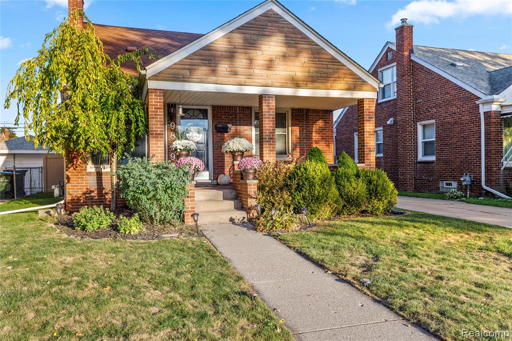 9849 BECKER Avenue, Allen Park, MI 48101 — front exterior