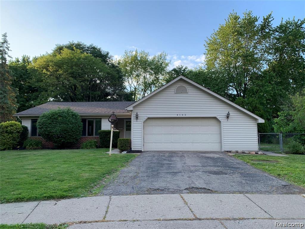 4162 Cypress Drive, Troy, MI 48085 — front exterior