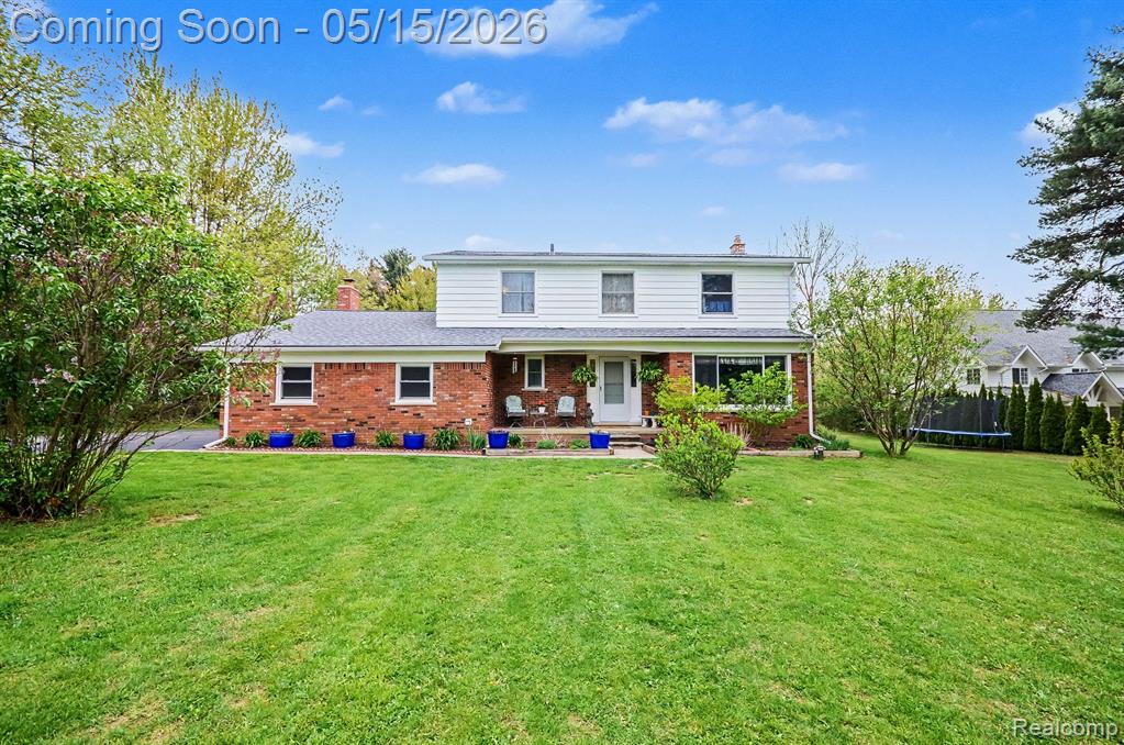 8909 Pippen Drive, Romeo, MI 48065 — front exterior