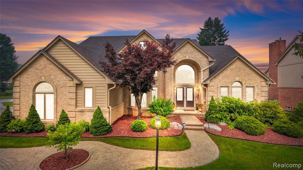 43352 Chardonnay Drive, Sterling Heights, MI 48314 — front exterior