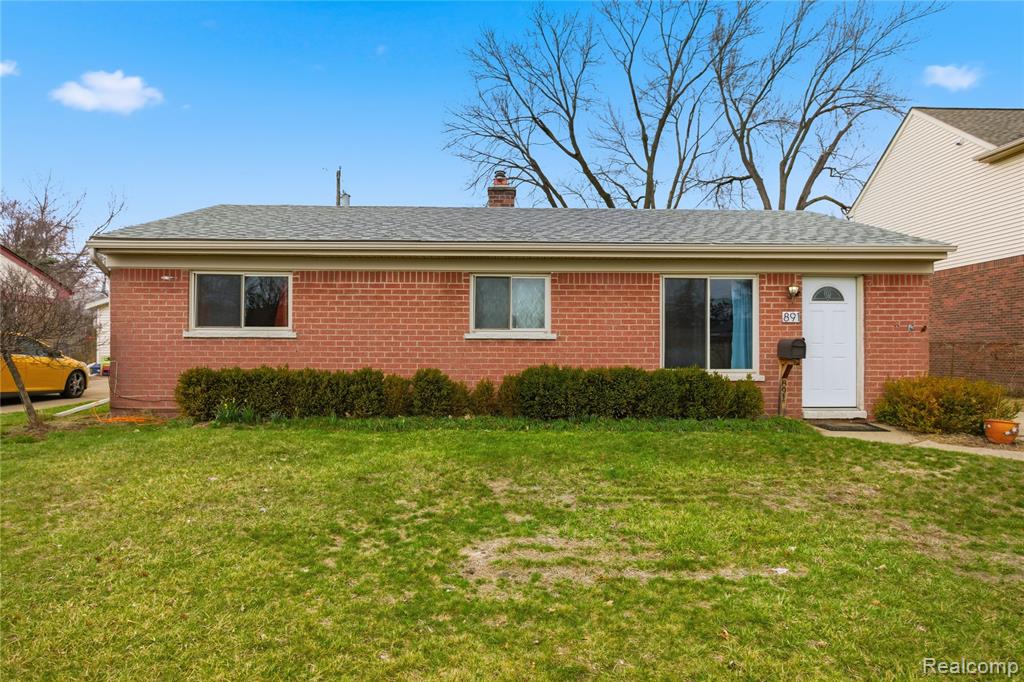 891 E Harwood Avenue, Madison Heights, MI 48071 — front exterior