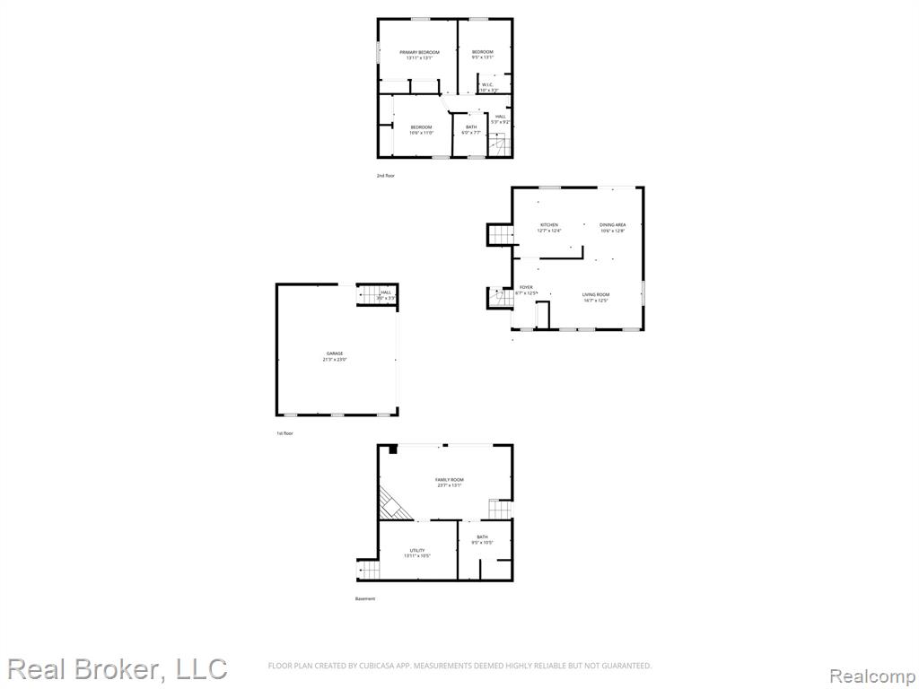 View of home floor plan