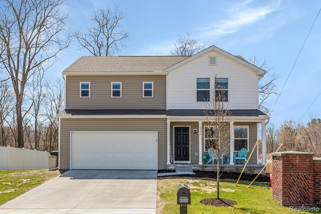 6006 BURTON ESTATES Drive, Burton, MI 48519 — front exterior