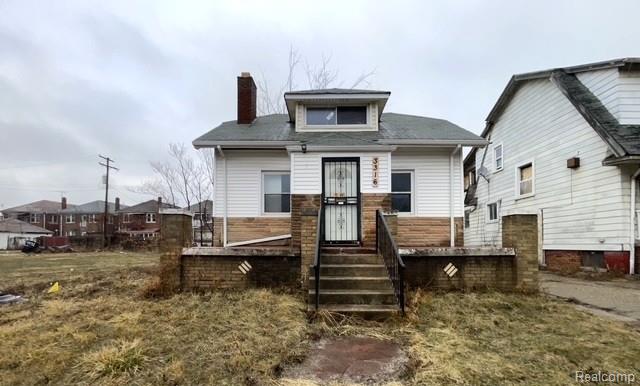 3316 Glynn Court, Detroit, MI 48206 — front exterior