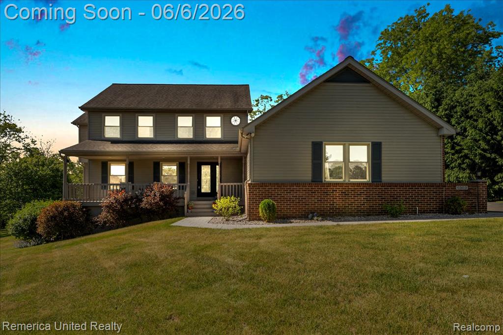 6503 MOUNTVIEW, Brighton, MI 48116 — front exterior