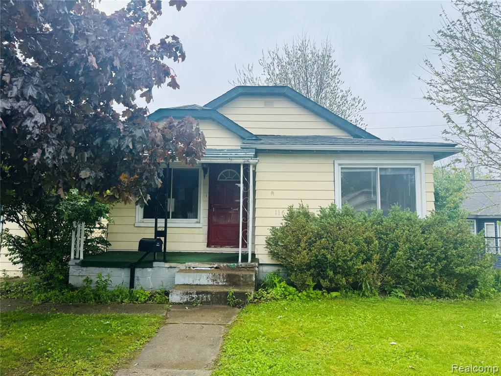 116 W Brooklyn Avenue, Pontiac, MI 48340 — front exterior