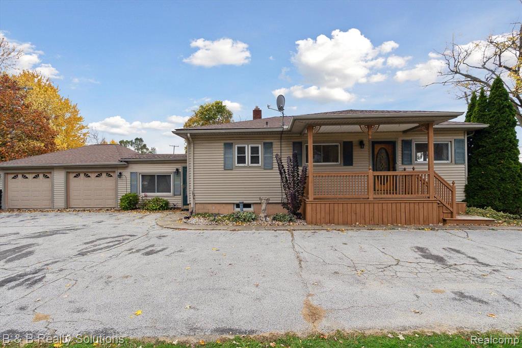 4360 HURON Street, North Branch, MI 48461 — front exterior