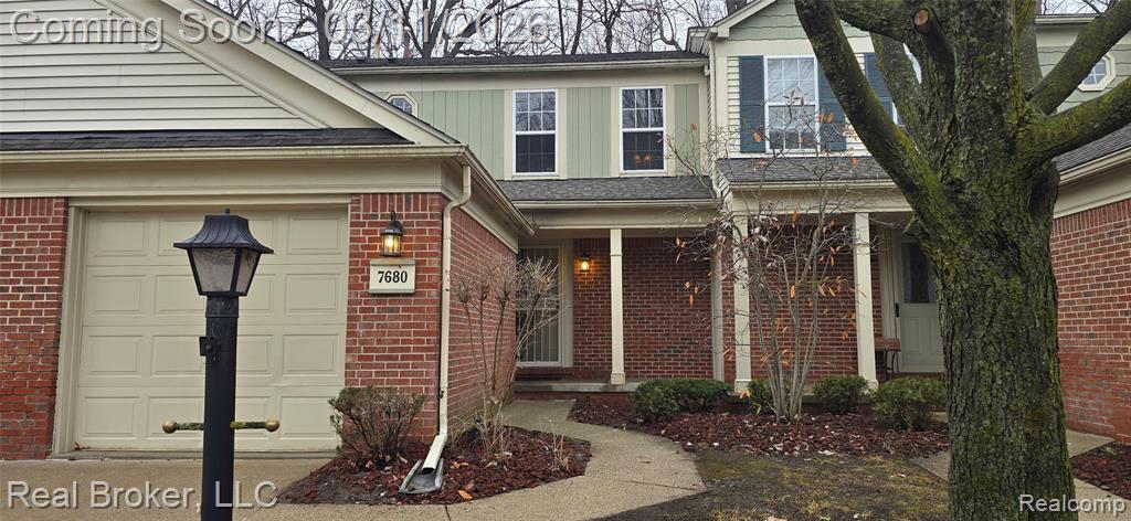 7680 Rivergate Drive, Westland, MI — front exterior