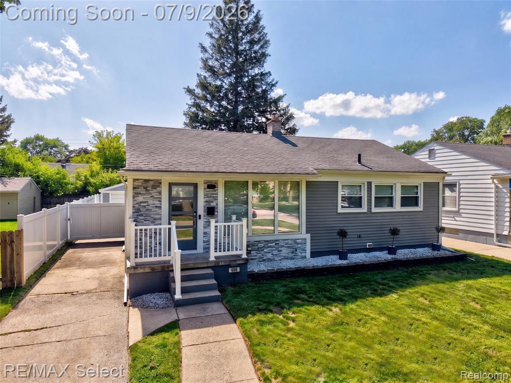 609 N Connecticut Avenue, Royal Oak, MI 48067 — front exterior