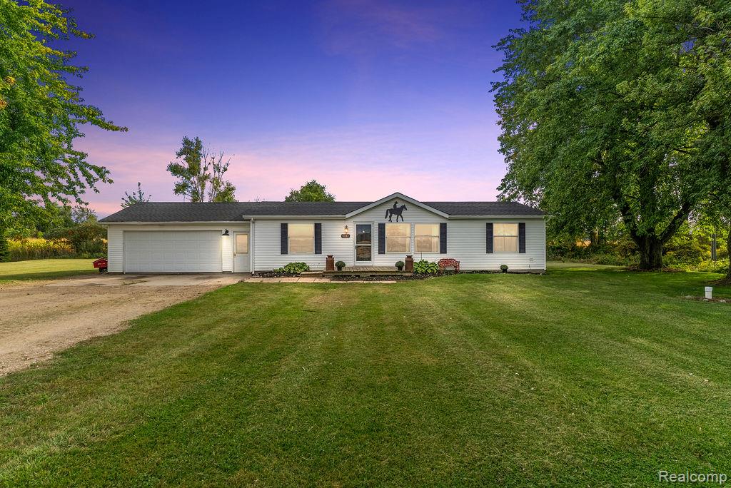 5087 W Sanilac Road, Snover, MI 48472 — front exterior
