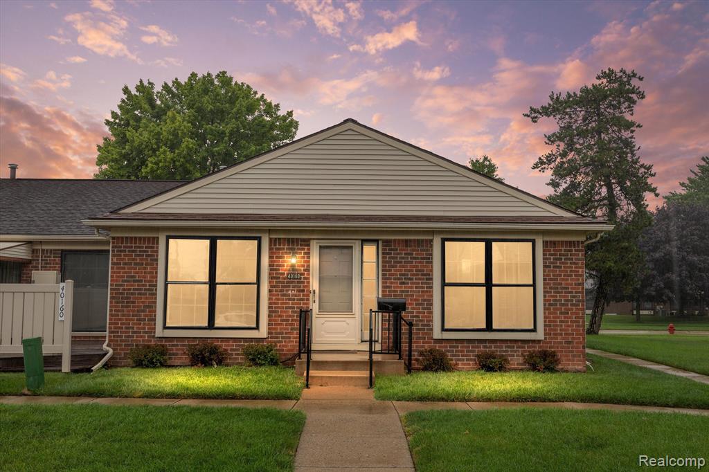 40160 NEWPORT Drive, Plymouth, MI 48170 — front exterior