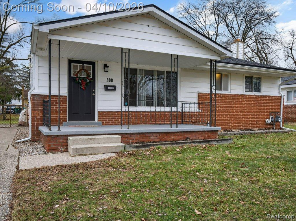 880 Nash Avenue, Ypsilanti, MI 48198 — front exterior