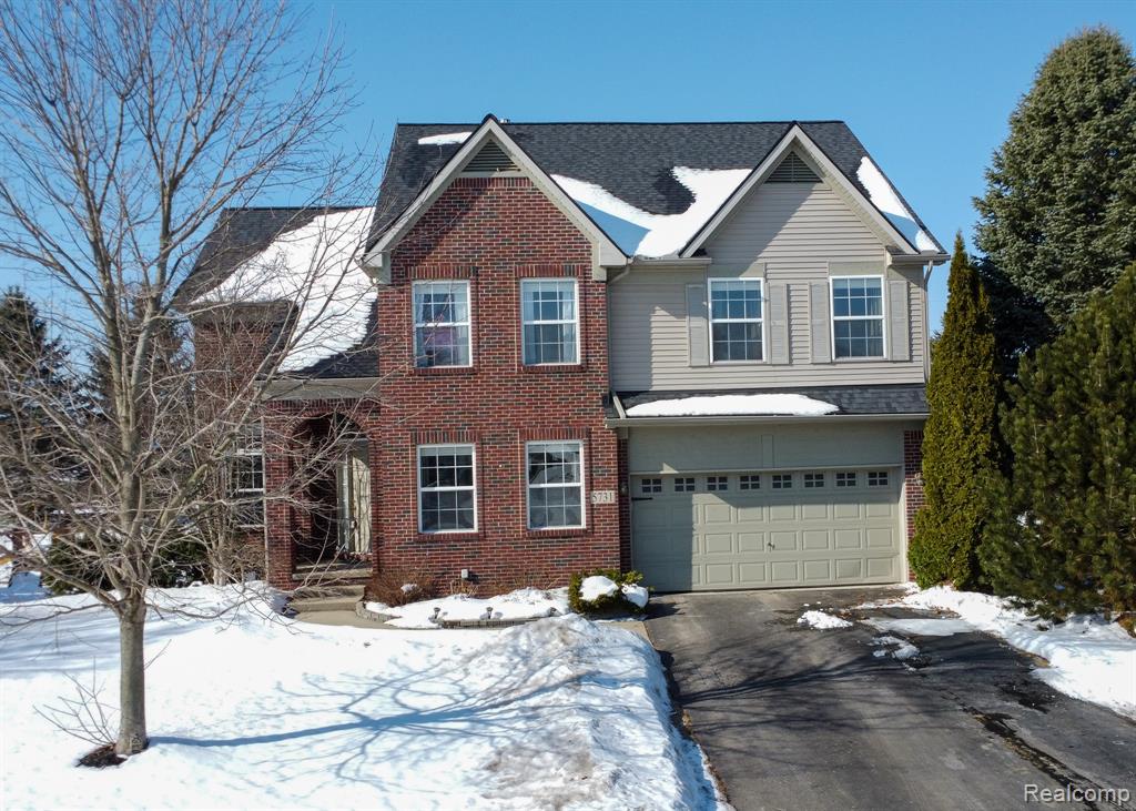 5731 Bingham Drive, Commerce Twp, MI 48382 — front exterior
