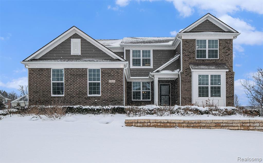 51529 Bloom Court, South Lyon, MI 48178 — front exterior