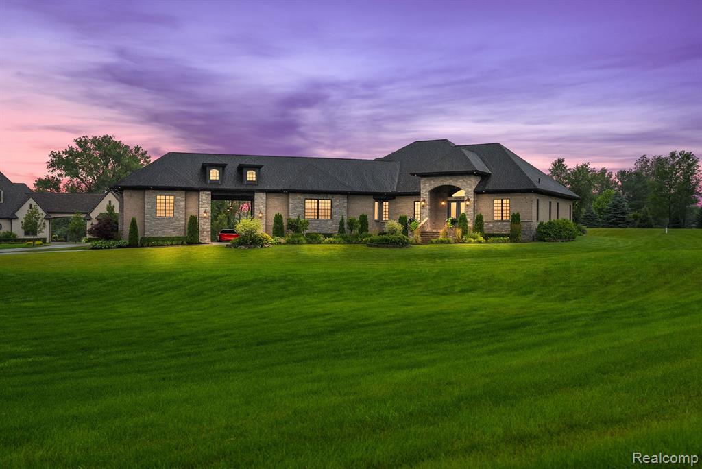 69356 LAKE POINT Court, Bruce, MI 48065 — front exterior