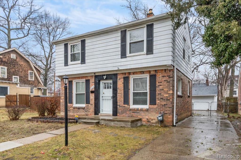 4316 Three Mile Drive, Detroit, MI 48224 — front exterior