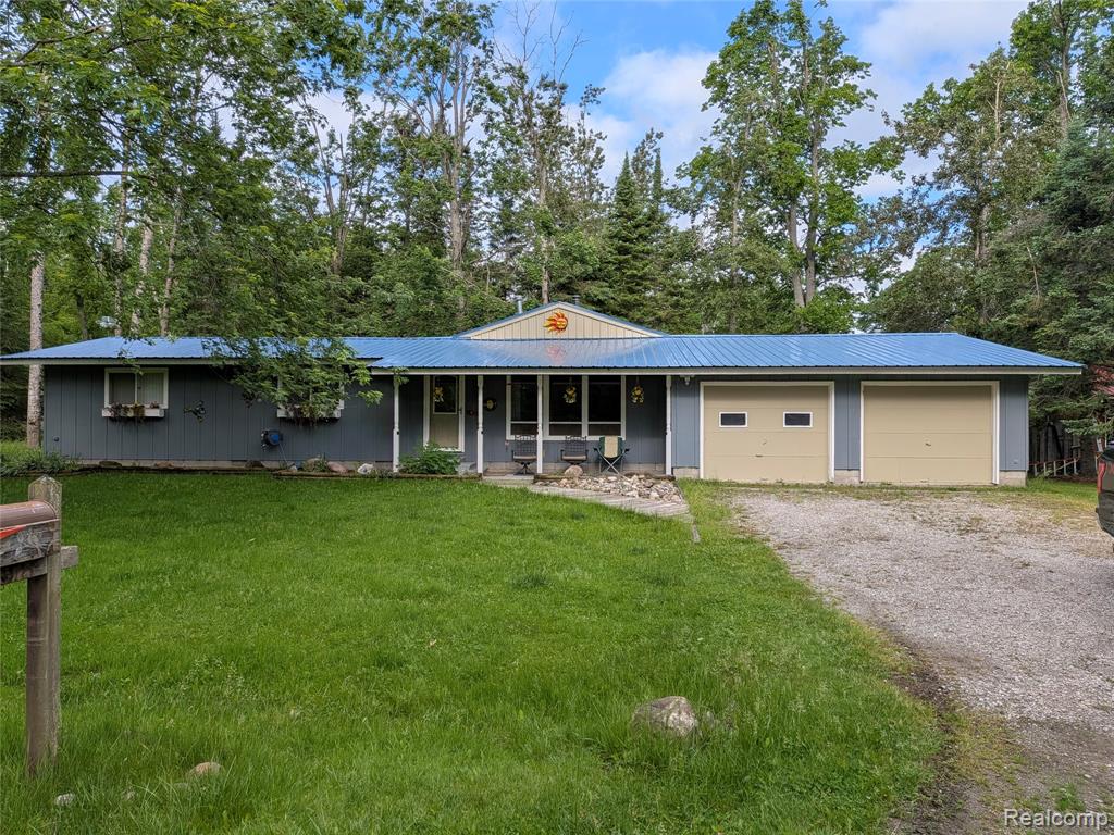 4365 N Norway Road, Lincoln, MI 48742 — front exterior