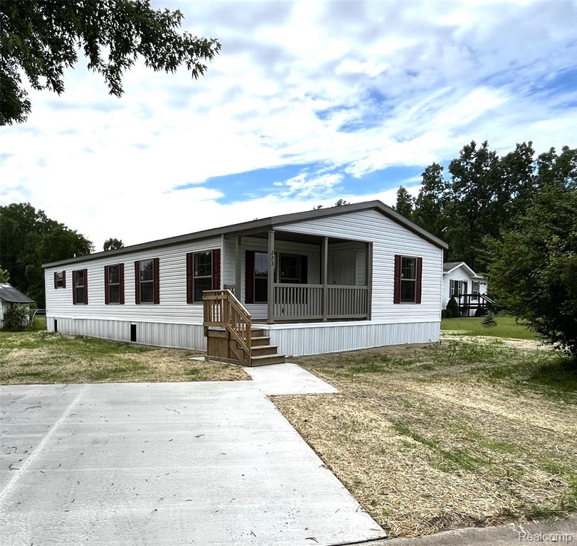 8499 (Lot 223) E M 71, Durand, MI 48429 — front exterior
