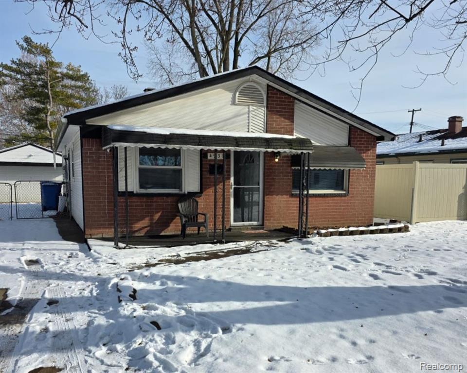 4937 Hazel Street, Dearborn Heights, MI 48125 — front exterior