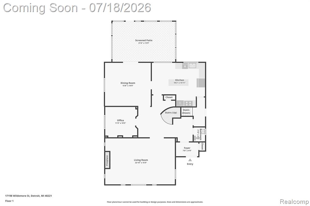 17198 Wildemere Street, Detroit, MI 48221 — Photo 48