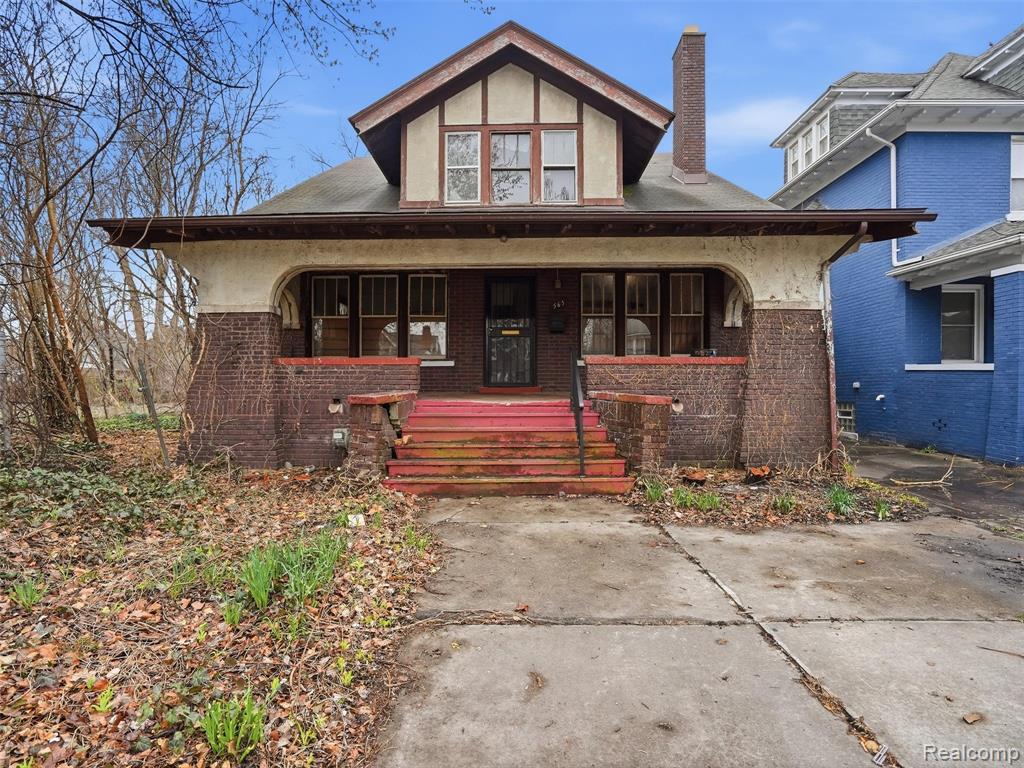 563 Chalmers Street, Detroit, MI 48215 — front exterior