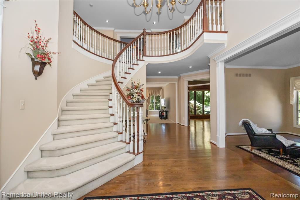 54501 Salem Drive, Shelby Twp, MI 48316 — front exterior