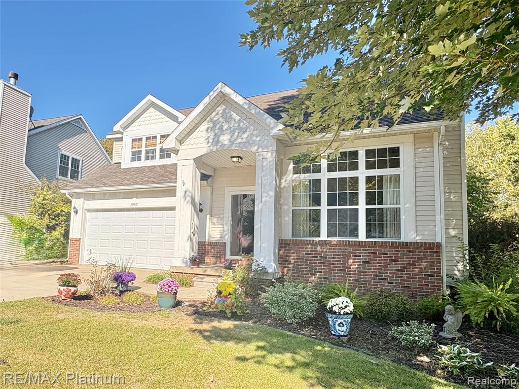 5089 Northfield Drive, Howell, MI 48843 — front exterior
