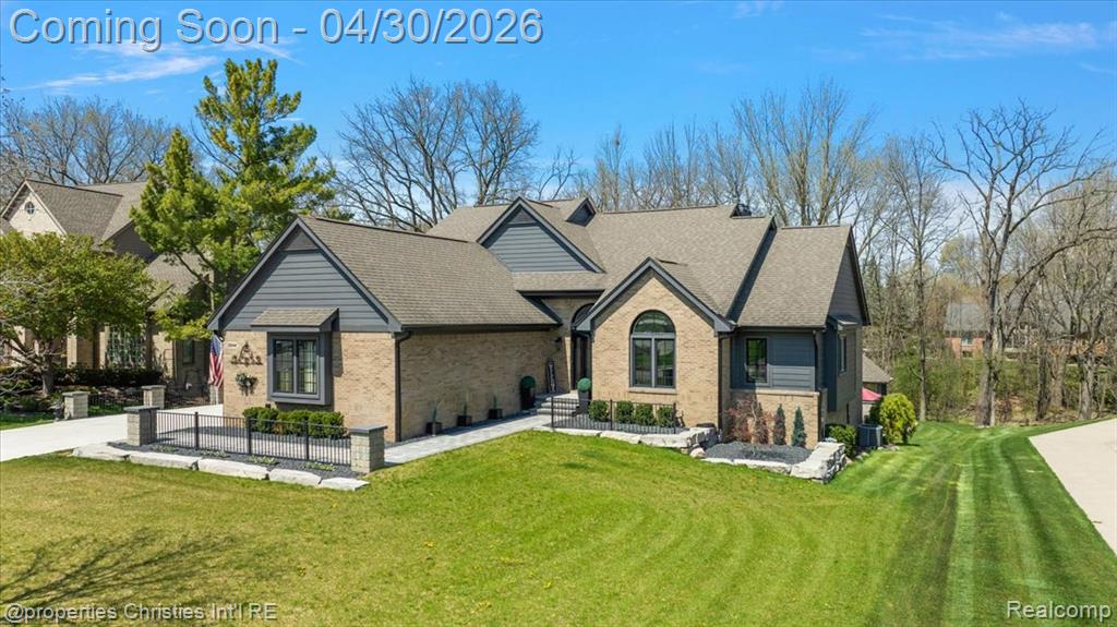 22844 Indianwood Drive, South Lyon, MI 48178 — front exterior