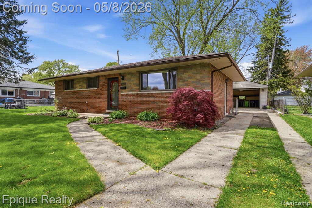 8737 Shannon Drive, Sterling Heights, MI 48314 — front exterior