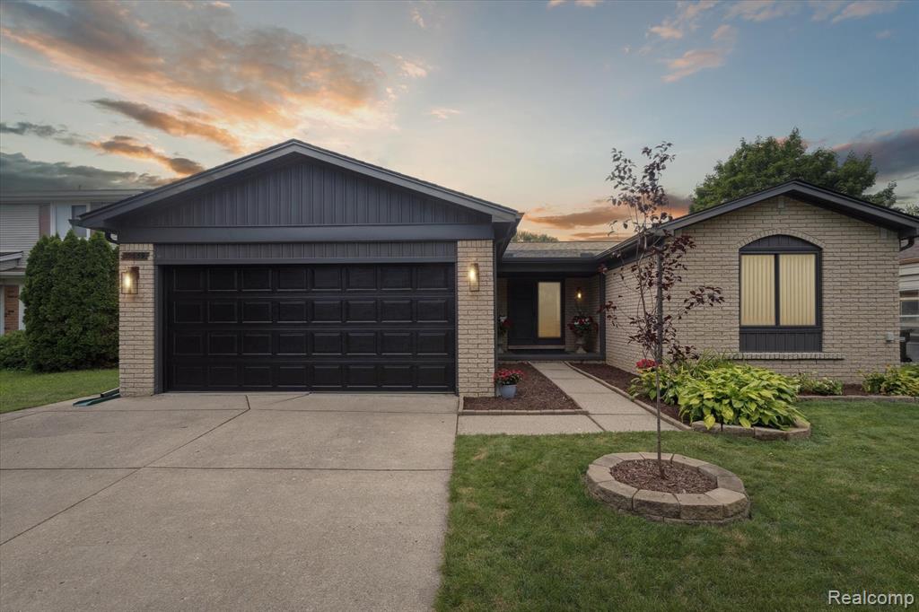 39659 Durand Drive, Sterling Heights, MI 48310 — front exterior