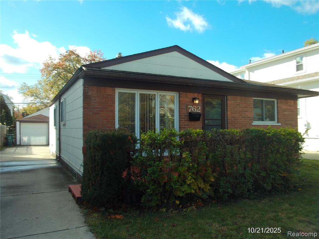 762 RUFFNER Avenue, Birmingham, MI 48009 — front exterior